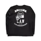 L&W BurningWorksのHARDCORE PYROGRAPHY Long Sleeve T-Shirt :back