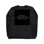 A N Gのphone home Long Sleeve T-Shirt :back