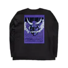 眠の02-Purple- ロングスリーブTシャツの裏面