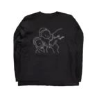 N_designのこうちゃんときょうちゃん Long Sleeve T-Shirt :back