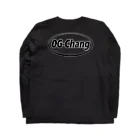 DIE SMILINGの徘徊おじいちゃん ロングスリーブTシャツの裏面