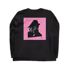 aoのX pink ロングスリーブTシャツの裏面