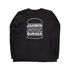 南風酒場Jahmin’のJahmin’ Burger Logo 2 ロングスリーブTシャツの裏面