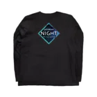 SATURDAY_NIGHTのサタデーナイト Long Sleeve T-Shirt :back