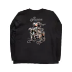 Mobile Gift Shop の十二支獣 寿 kotobuki Long Sleeve T-Shirt :back