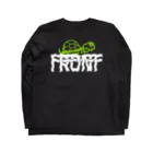 FRONT TURTLEのタートルロンT　＊５カラー Long Sleeve T-Shirt :back