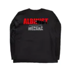 medakaniaのmedakania-ALBINIST Long Sleeve T-Shirt :back