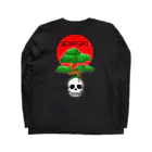 Siderunの館 B2の【バックプリント】 ドット絵風 BONESAI Long Sleeve T-Shirt :back