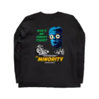 HARUKIの“Mr.Minority” BLACK ロングスリーブTシャツの裏面