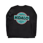 KOALOのKOALO2021 ロングスリーブTシャツの裏面