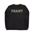 PHANT-ﾌｧﾝﾄ-のウルフ/金字 ロングスリーブTシャツの裏面