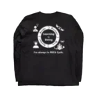 DoinJomainの散財家のPDCAサイクル Long Sleeve T-Shirt :back