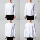 わたぱちのバスタイム Long Sleeve T-Shirt: model wear (male)