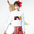 lifejourneycolorfulのThink Colorful ロングスリーブTシャツの着用イメージ(表面)