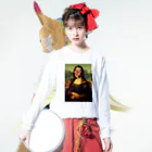 TAKETO KOSHINOのBREAK MONA-LISA ロングスリーブTシャツの着用イメージ(表面)