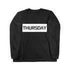 本間タダシのTHURSDAY ロングスリーブTシャツ