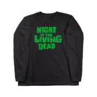 stereovisionのNight of the Living Dead_ロゴ Long Sleeve T-Shirt