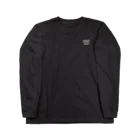 Andiamoのシンプルおひげ。（両面/白） Long Sleeve T-Shirt