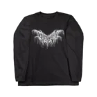 忍太郎の四字熟語 - 四面楚歌 Death Metal Logo デスロゴ  Long Sleeve T-Shirt