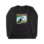 arffykenのPANDA PANDA ロングスリーブTシャツ