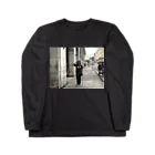 エッグ矢沢のキューバでゲバラの格好した金くれ爺さん Long Sleeve T-Shirt