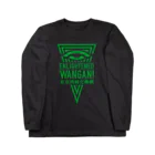 TripleNameのWANGAN Green Logo ver. ロングスリーブTシャツ