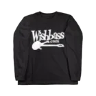 Wishbass JapanのWishbass Tee (White Logo) ロングスリーブTシャツ