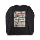 のんつ屋のゴミと絵の具と正義 Long Sleeve T-Shirt