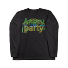 カニホイップのAngry  new  Party5 ロングスリーブTシャツ