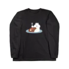 ナポリのSUZURIのカレーとうさちゃん（小） Long Sleeve T-Shirt