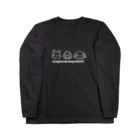 工房 うさぎの散歩道のおにぎりうさぎぃず Long Sleeve T-Shirt