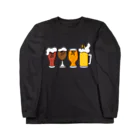 sayusnailの名入れビールTシャツ Long Sleeve T-Shirt