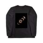 nokkccaの金環日食 - Annular Solar Eclipse - ロングスリーブTシャツ