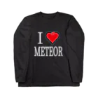 龍南堂商店のI love METEOR ロングスリーブTシャツ