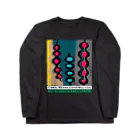 シマシマさぼてんのコーラル・ビーンズ Long Sleeve T-Shirt