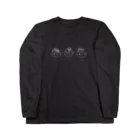 しろさきのおめかしゆうれい(白い線) Long Sleeve T-Shirt