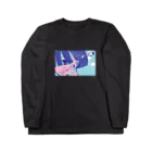 海月の街 aocoのクラゲと呼吸／ロンT Long Sleeve T-Shirt