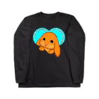 LalaHangeulのLop eared rabbit(ロップイヤーラビット) 英語バージョン Long Sleeve T-Shirt