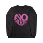 Chou InoのNO NUKES HEART Long Sleeve T-Shirt