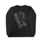 ［ラグビー専門］ラグビティーショップ［eM-Rug］のエムラグ2022オータム_カラーロングスリーブTシャツ_ラン！ Long Sleeve T-Shirt