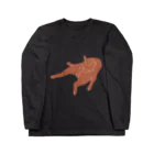 ねこや Ryoko -猫屋 りょうこ-のねこ　頼るということ Long Sleeve T-Shirt