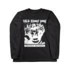 GRAPHIC × RECORDSのTalk about YOU!　長袖Tシャツ/濃色（Col.10） Long Sleeve T-Shirt