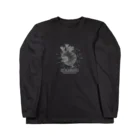 TENDOBOTANICALのグラ丸　黒t ロングスリーブTシャツ