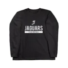 JAGUARS_flagfooballの文字ロゴ ロングスリーブTシャツ