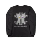 モスクワノマンボウの双子猫 Long Sleeve T-Shirt