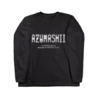 Hokkaido dialect roomのAZUMASHII(あずましい) ロングスリーブTシャツ