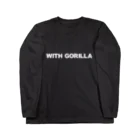 with GorillaのWITH GORILLA LOGO Long Sleeve T-Shirt