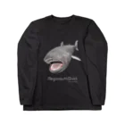 ビビッとランキング【公式】のメガマウス ロングスリーブTシャツ【ダークカラー】 Long Sleeve T-Shirt