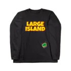 AI Tシャツの【37-広島】LARGE ISLAND  Long Sleeve T-Shirt