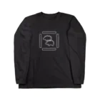 かえるの牧場のひつじ（線画） Long Sleeve T-Shirt